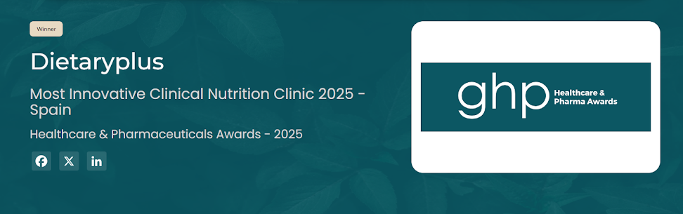Premio Clínica de Nutrición Más Innovadora de España 2025