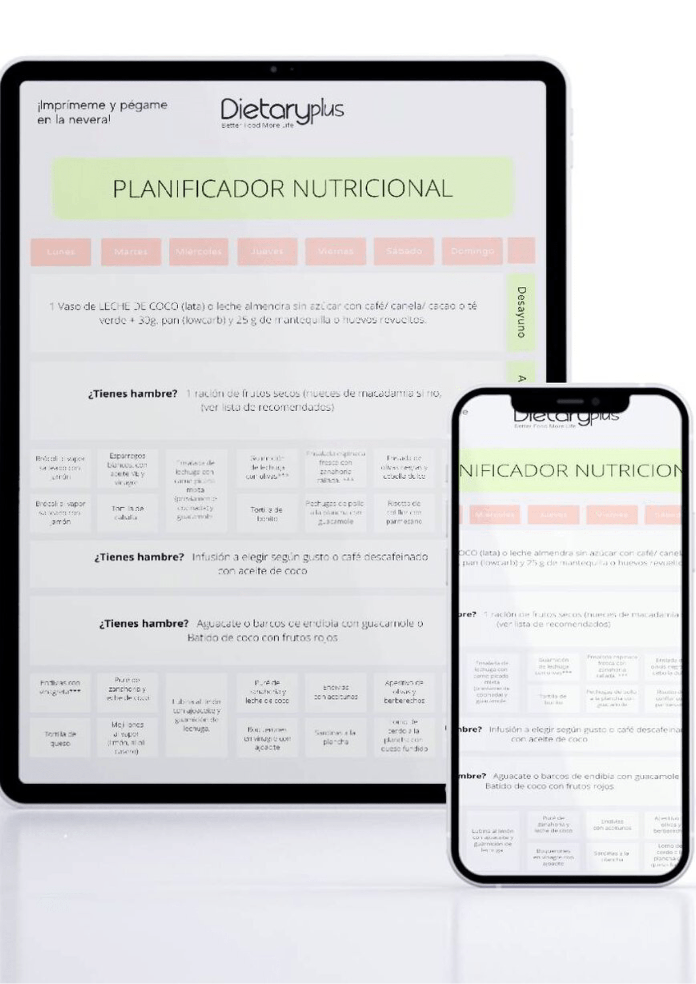 Dieta Redox 7 Días de Dietaryplus
