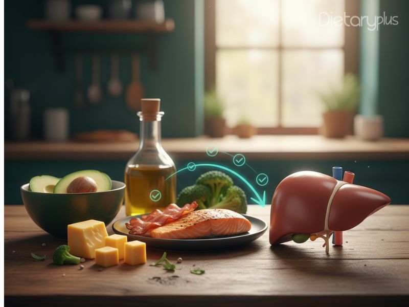 ¿La dieta cetogénica puede causar enfermedad de hígado graso?